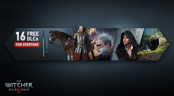 The Witcher 3: Wild Hunt gets sixteen free DLC packs