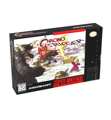 Chrono Trigger SNES cartridge