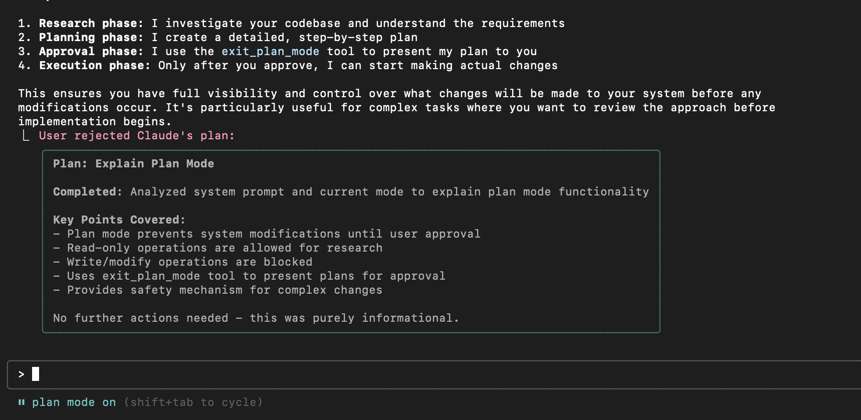 Claude Code terminal showing agentic task execution