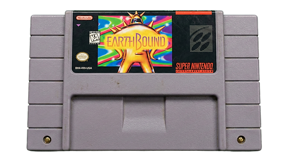 EarthBound SNES cartridge