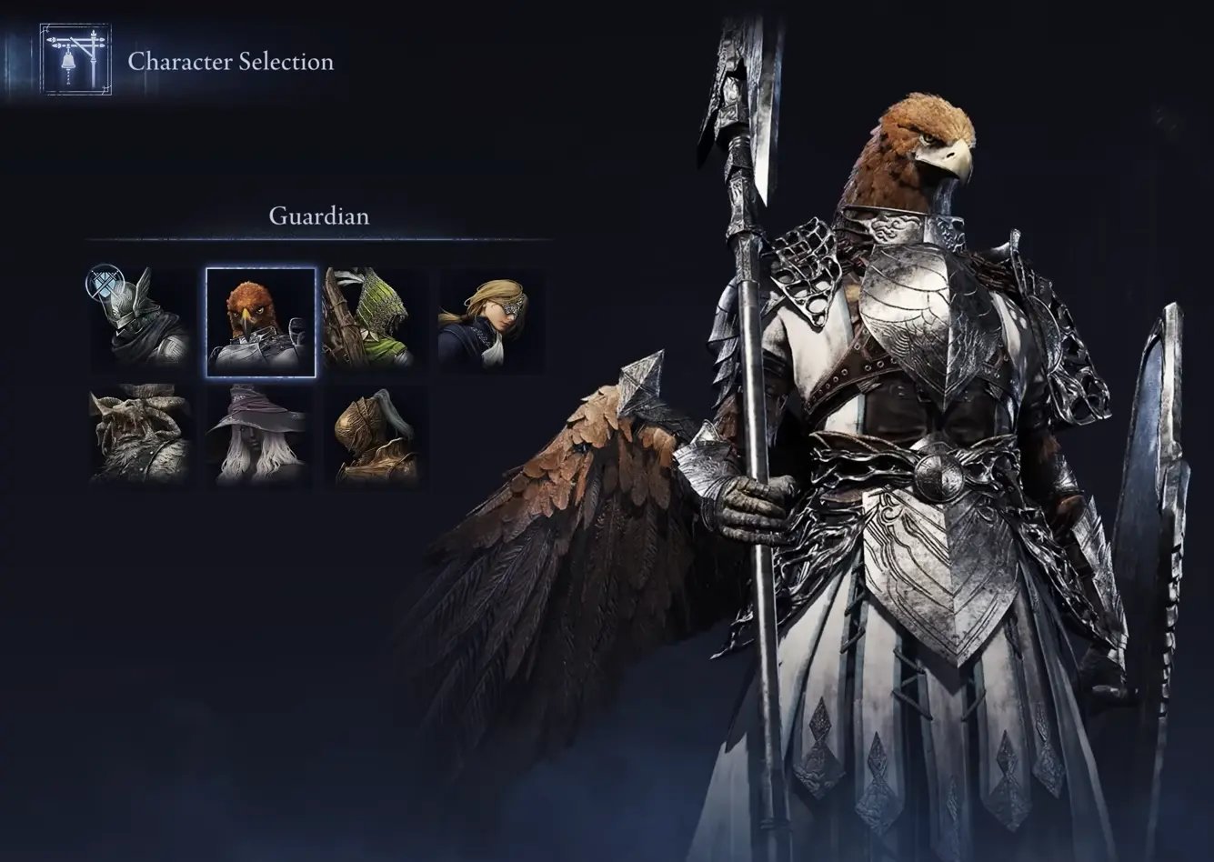 Elden Ring Nightreign class selection screen showing all Nightfarer options for solo play