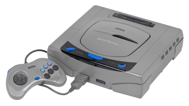 Sega Saturn Console