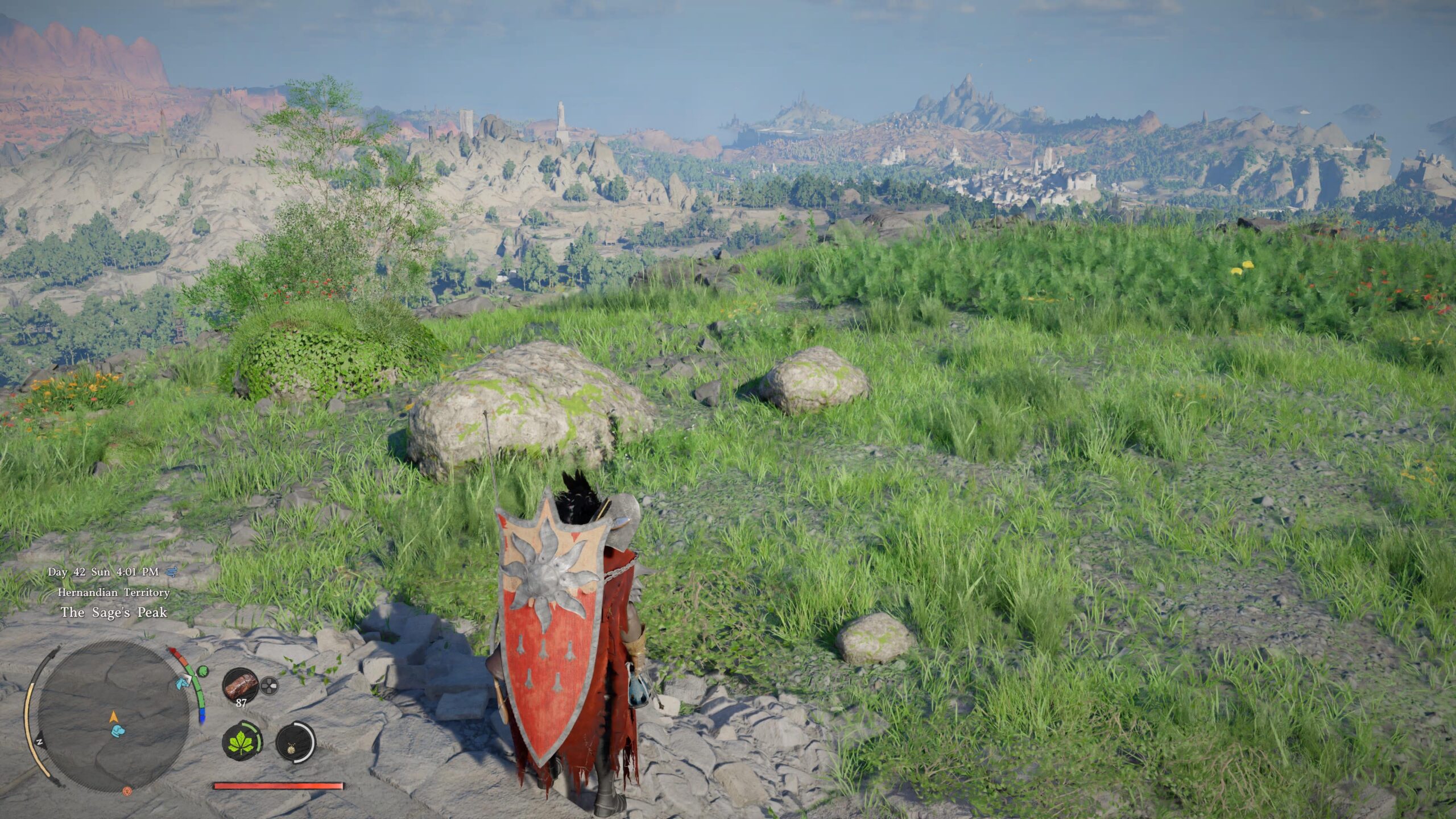 Crimson Desert two anchor rock enemies left alive at Root's End Ruins to keep the farm resetting