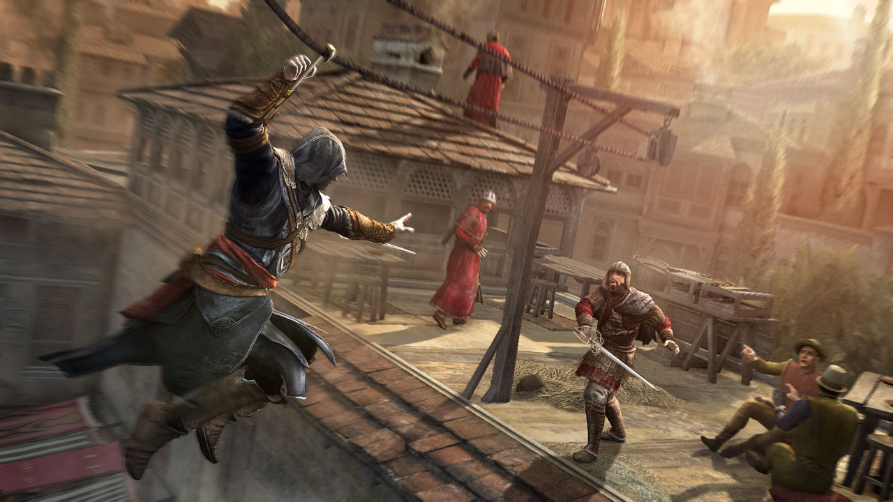 Assassin's Creed Revelations Constantinople rooftop gameplay
