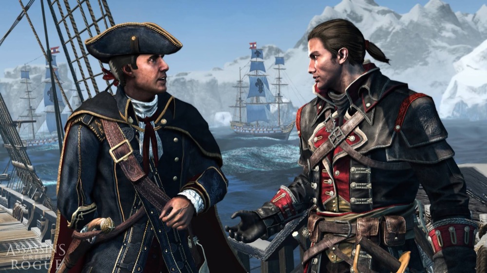 Assassin's Creed Rogue Shay Cormac and Haytham Kenway