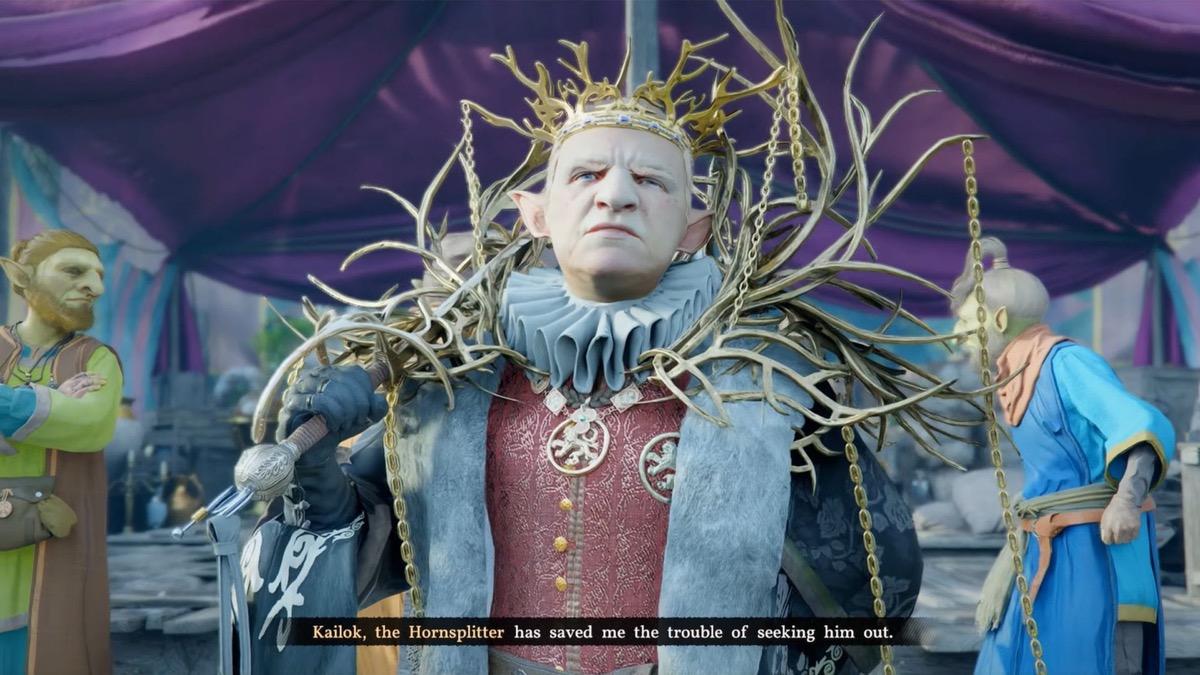 Crimson Desert Kailok the Hornsplitter boss cutscene