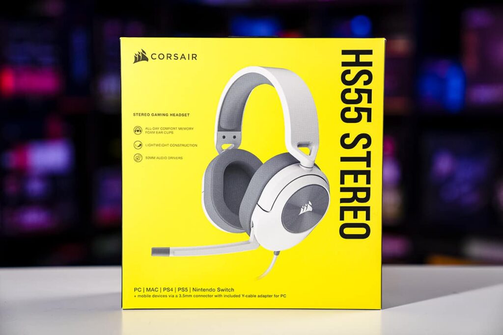 Corsair HS55 Stereo Review: Budget Gaming Headset Champion