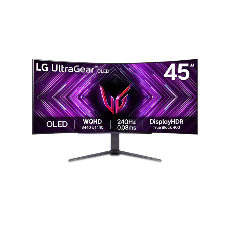 LG UltraGear 45GR95QE 45-inch OLED ultrawide monitor