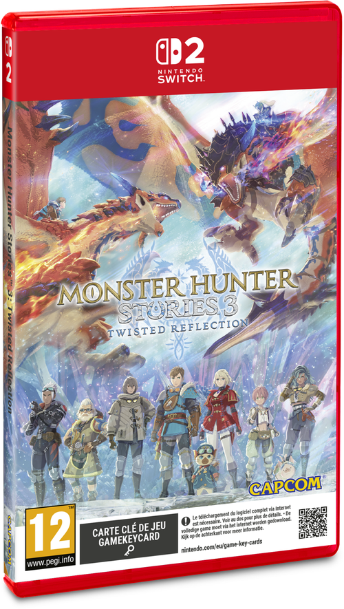 Monster Hunter Stories 3 Twisted Reflection Switch 2 box art