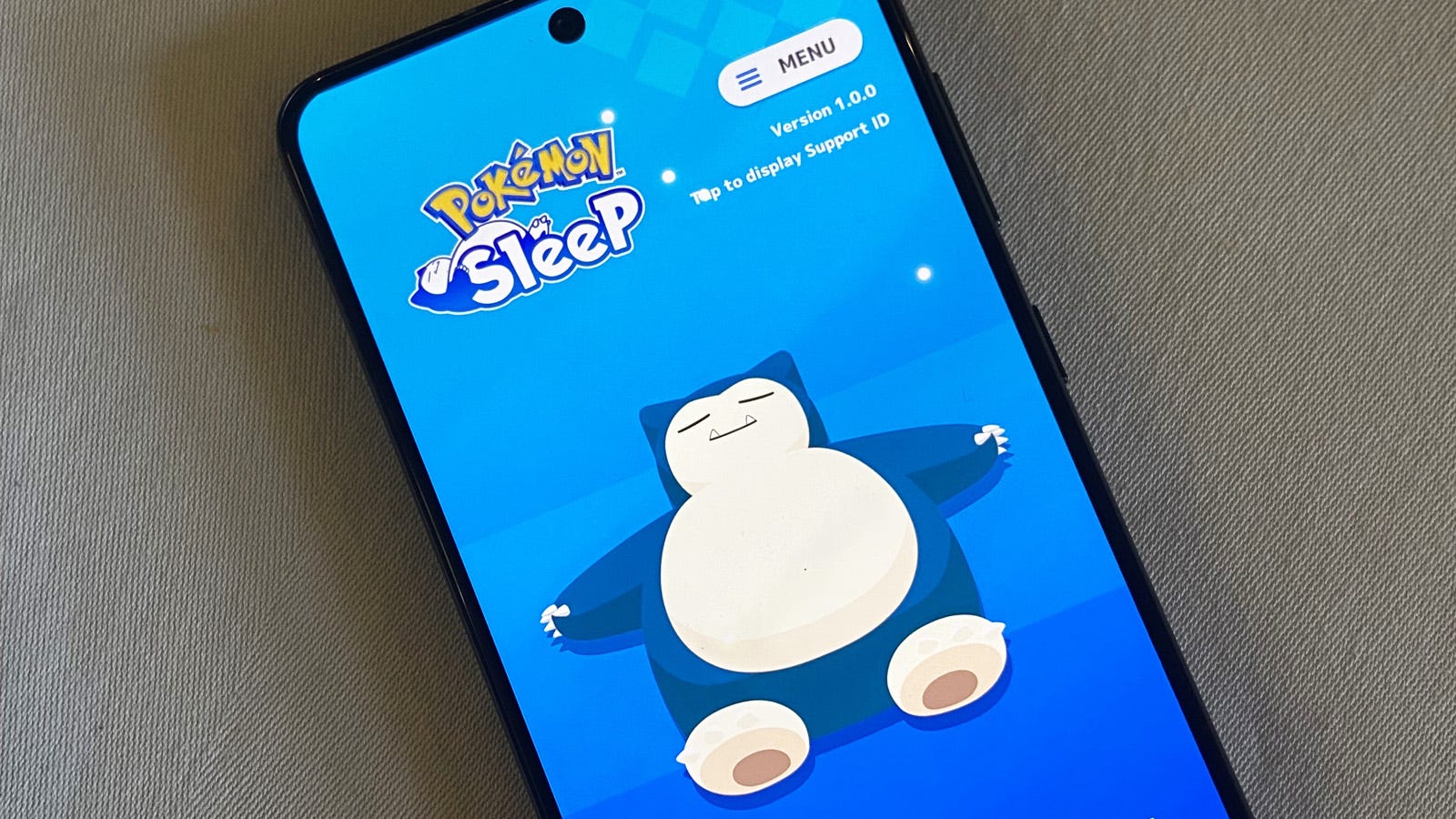 Pokemon Sleep with Snorlax and sleeping Pokemon