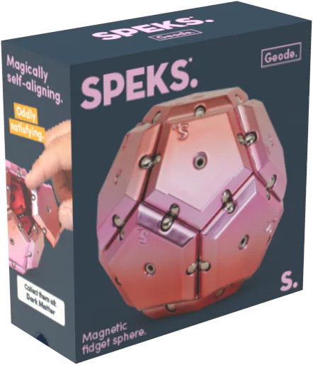 Speks Geode magnetic sphere puzzle desk fidget