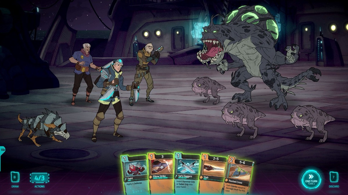 Griftlands combat deckbuilder by Klei Entertainment