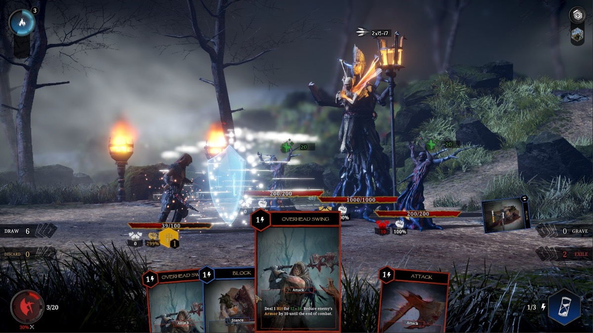 Tainted Grail Conquest dark Arthurian deckbuilder gameplay