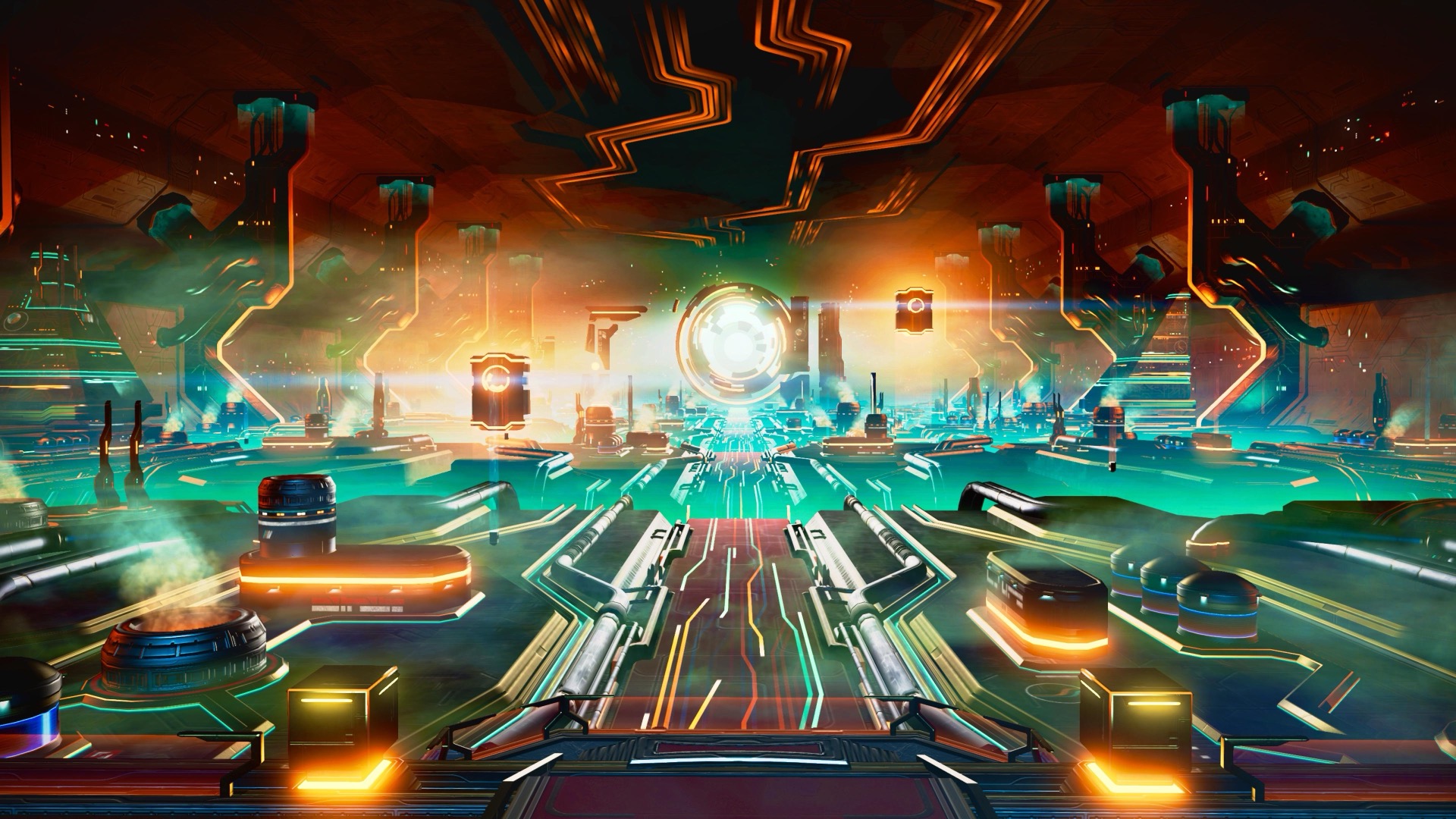 No Mans Sky Space Anomaly interior where Polo and Nada deliver story progression for all three storylines