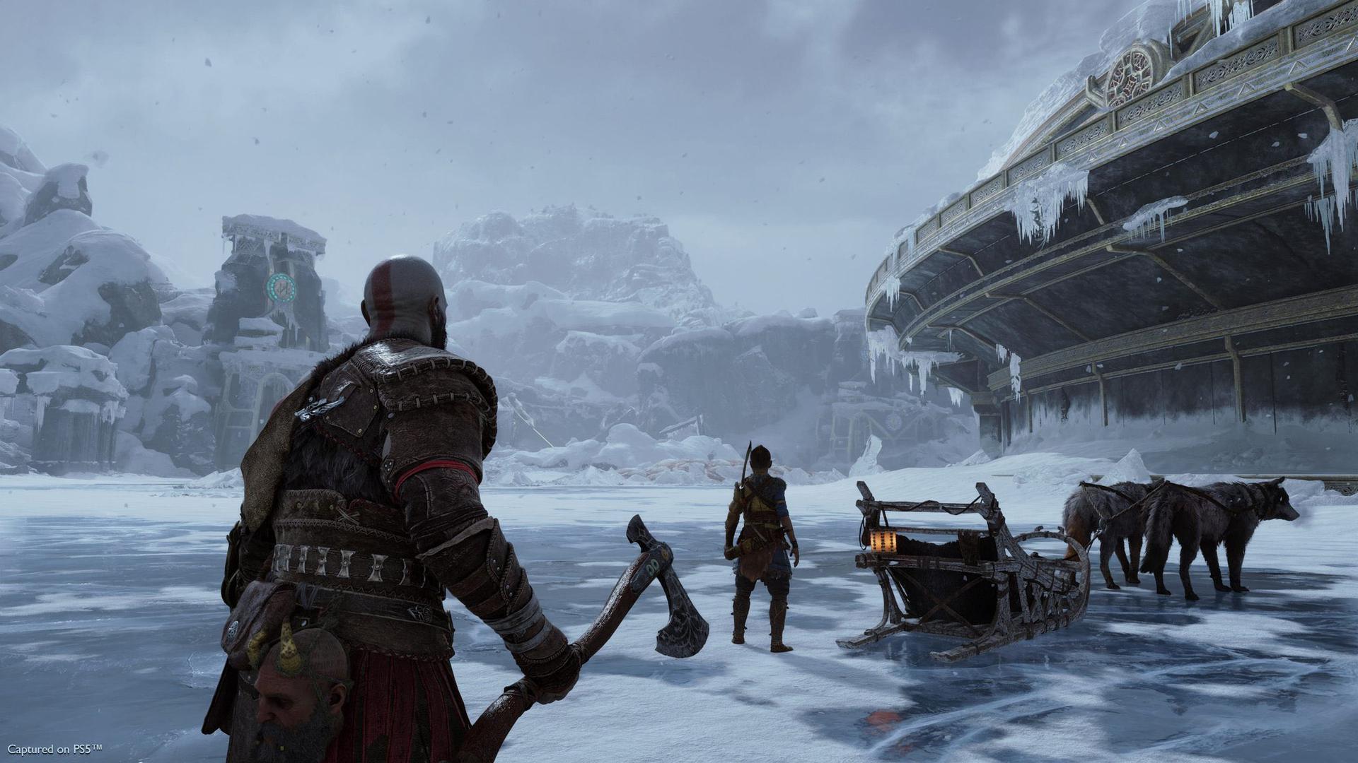 Kratos and Atreus in God of War Ragnarok, the franchise being handed to Faye in God of War Laufey