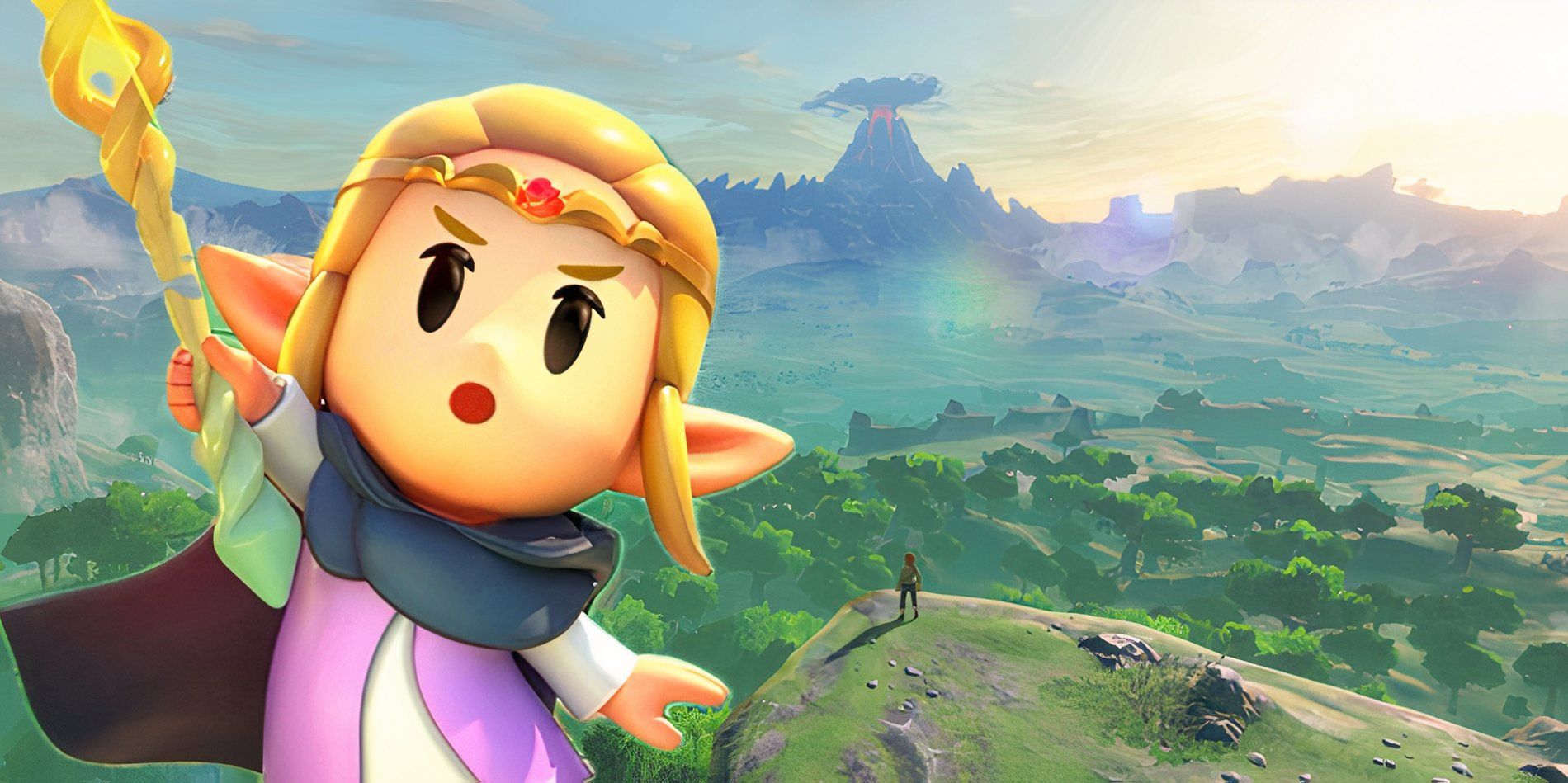 Princess Zelda as the playable hero in The Legend of Zelda Echoes of Wisdom