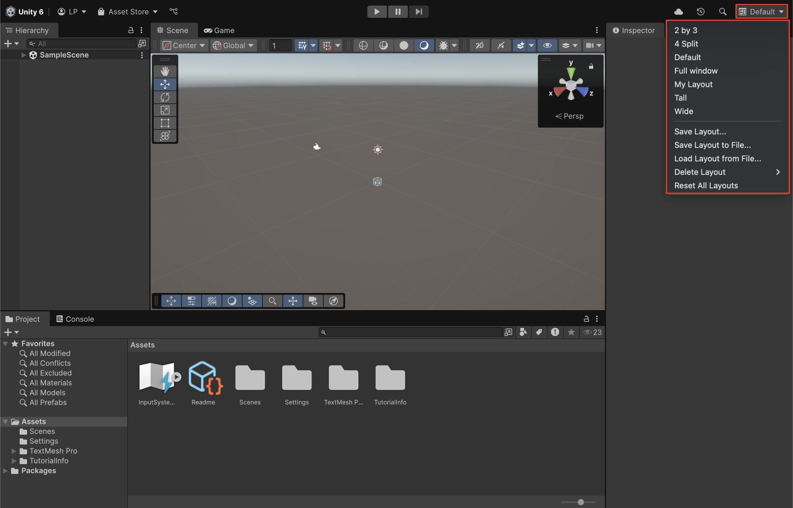 Unity 6 editor interface for building game architecture in C#