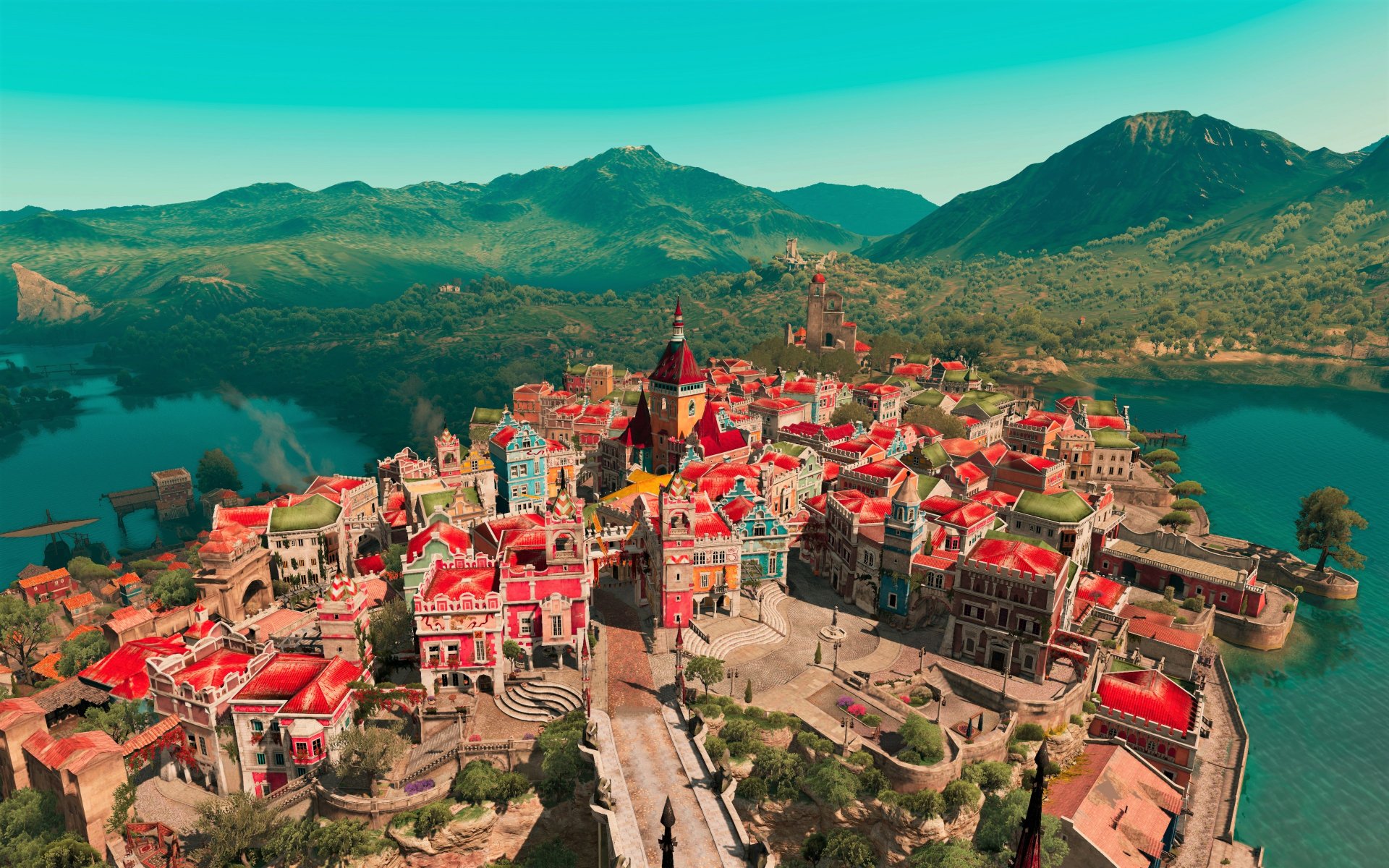 Beauclair in The Witcher 3 Blood and Wine, the second expansion