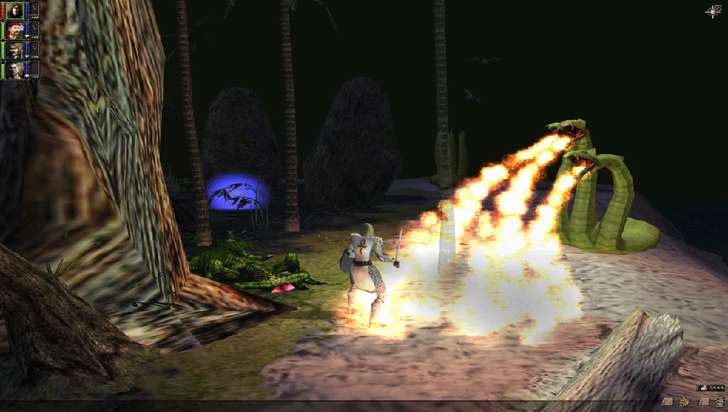 The Ultima 6 Project showing its Dungeon Siege 3D interpretation of Britannia