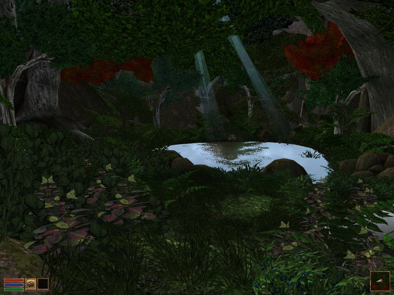 Ultima IX Redemption showing its Morrowind-engine interpretation of Britannia